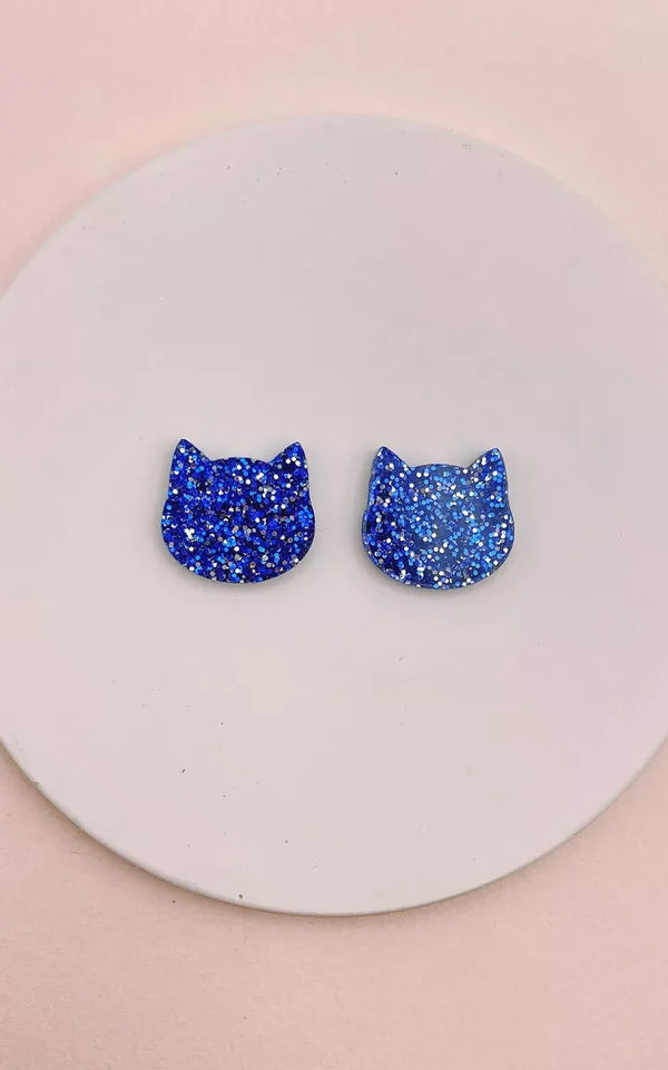 Studio Annette - Stud Earrings Cat Bleu